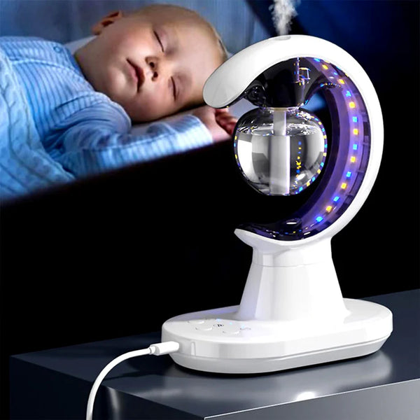 3-in-1 LED Lamp with Humidifier and Mosquito Repellent – Multifunctional Air Moisturizer, Insect Control & Night Light for Home and Office
